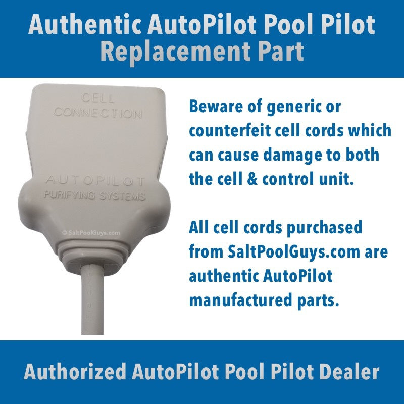 AutoPilot Pool Pilot Cell Cable 12' f/ Digital & Soft Touch Models - 952-ST/DIG