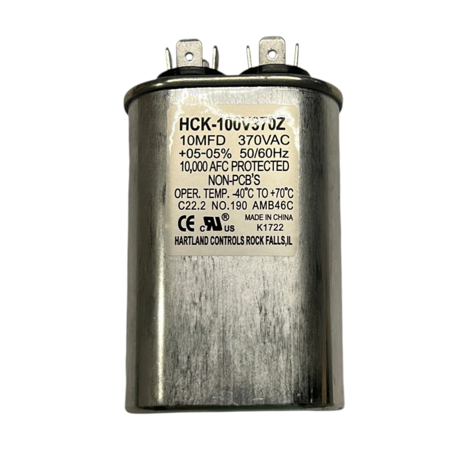 AquaCal Fan Capacitor 10/370 - ECS6052