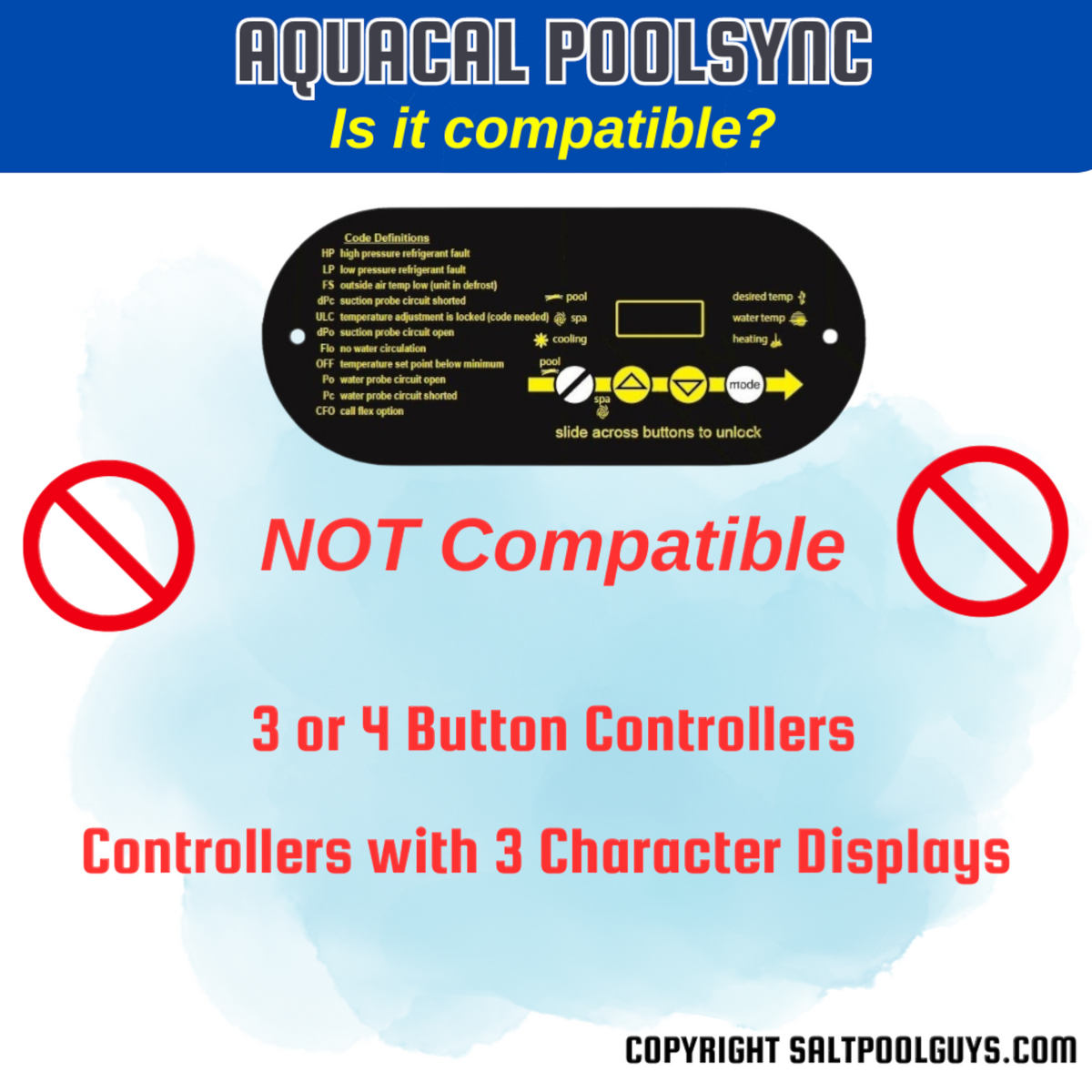 Poolsync Controller Hack AquaCal AutoPilot PoolSync WiFi Controller