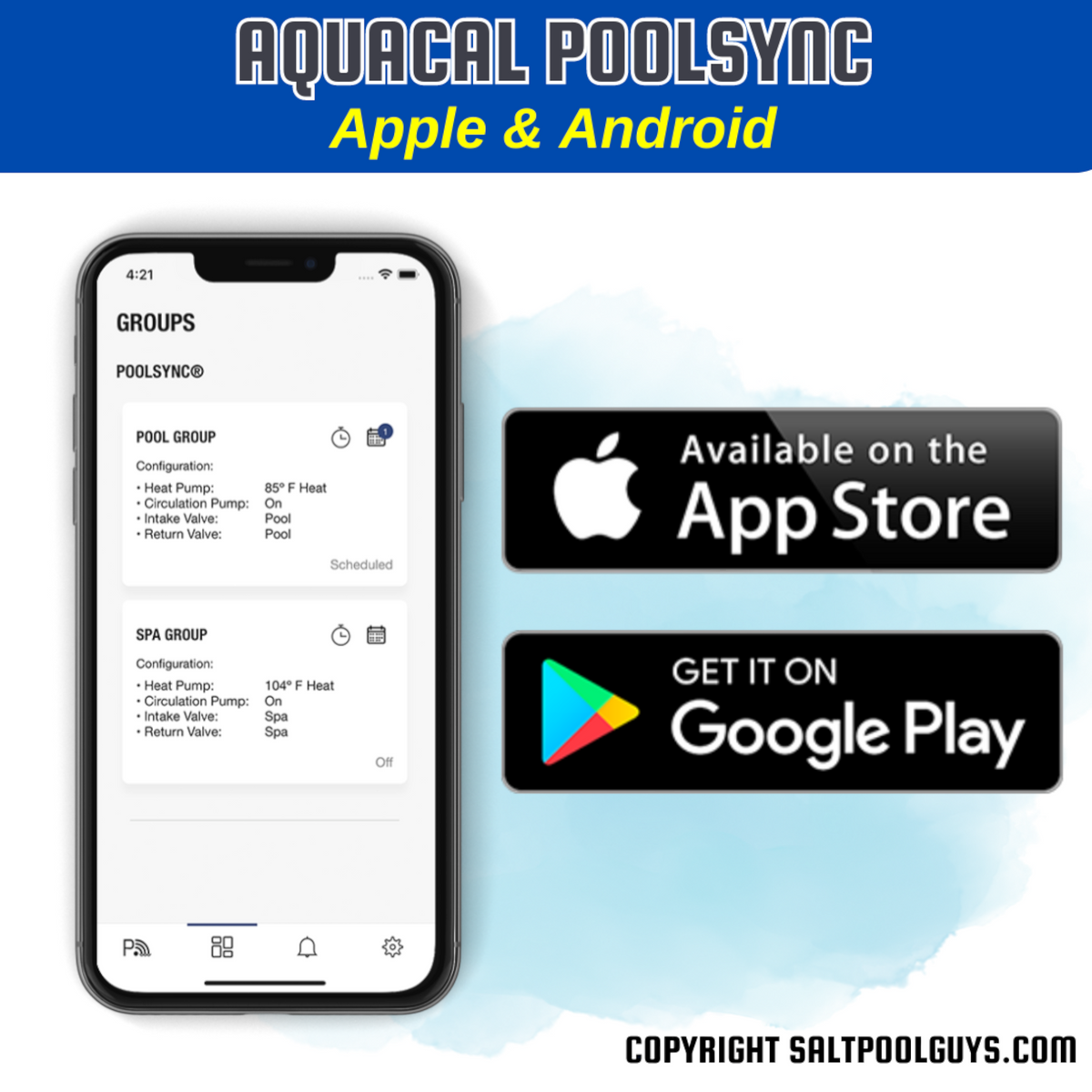 Poolsync Controller Hack AquaCal AutoPilot PoolSync WiFi Controller – SaltPoolGuys.com