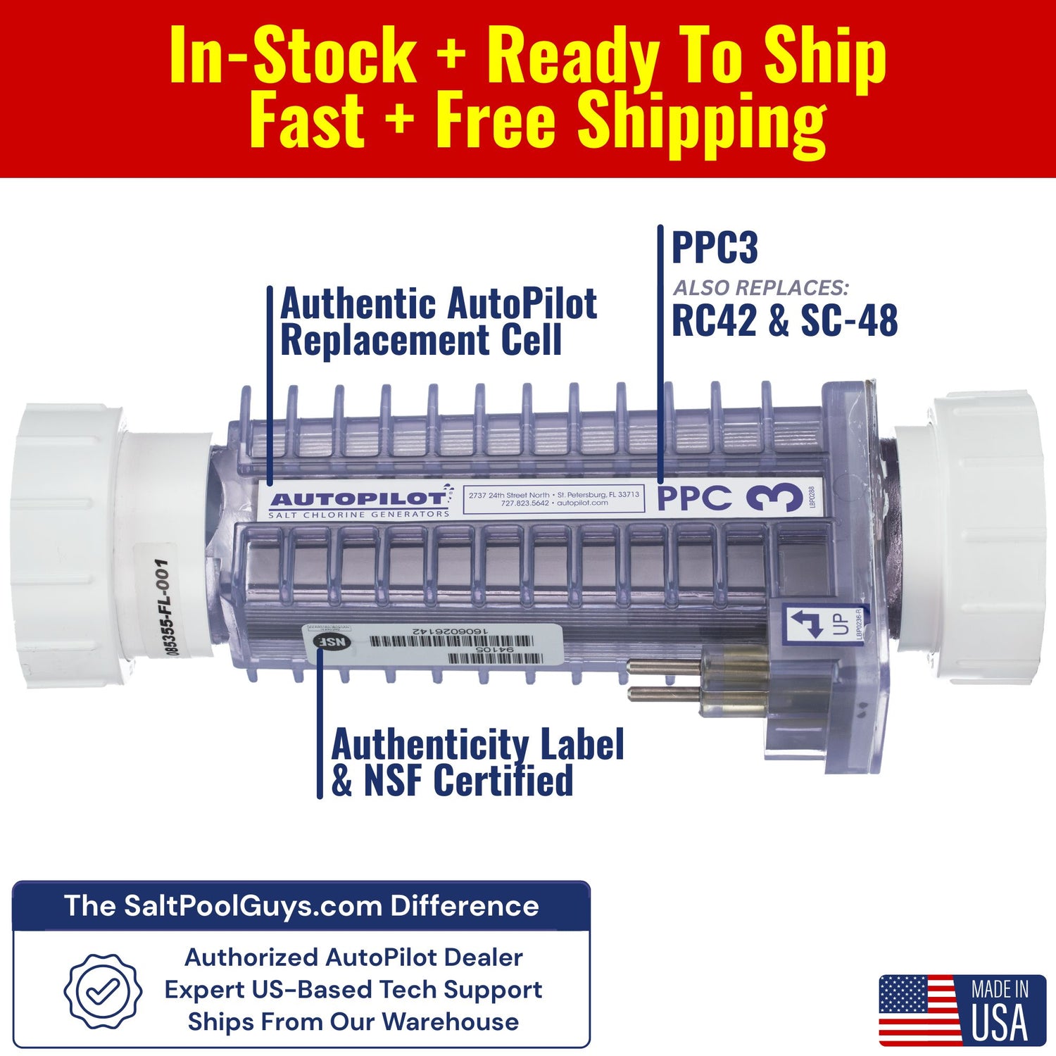AutoPilot PPC3 Salt Cell