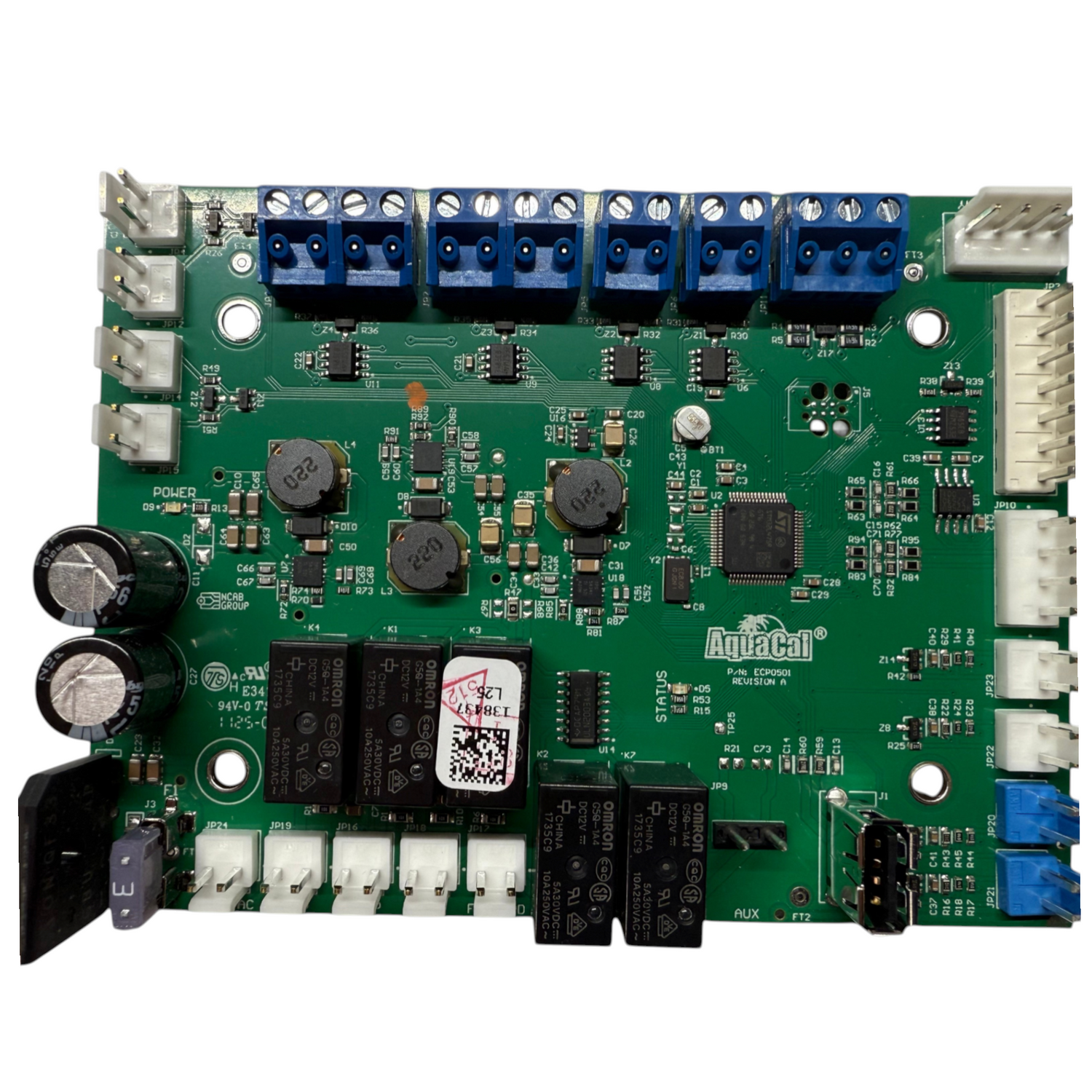 AquaCal HP11 Microprocessor Control Board - ECS0501