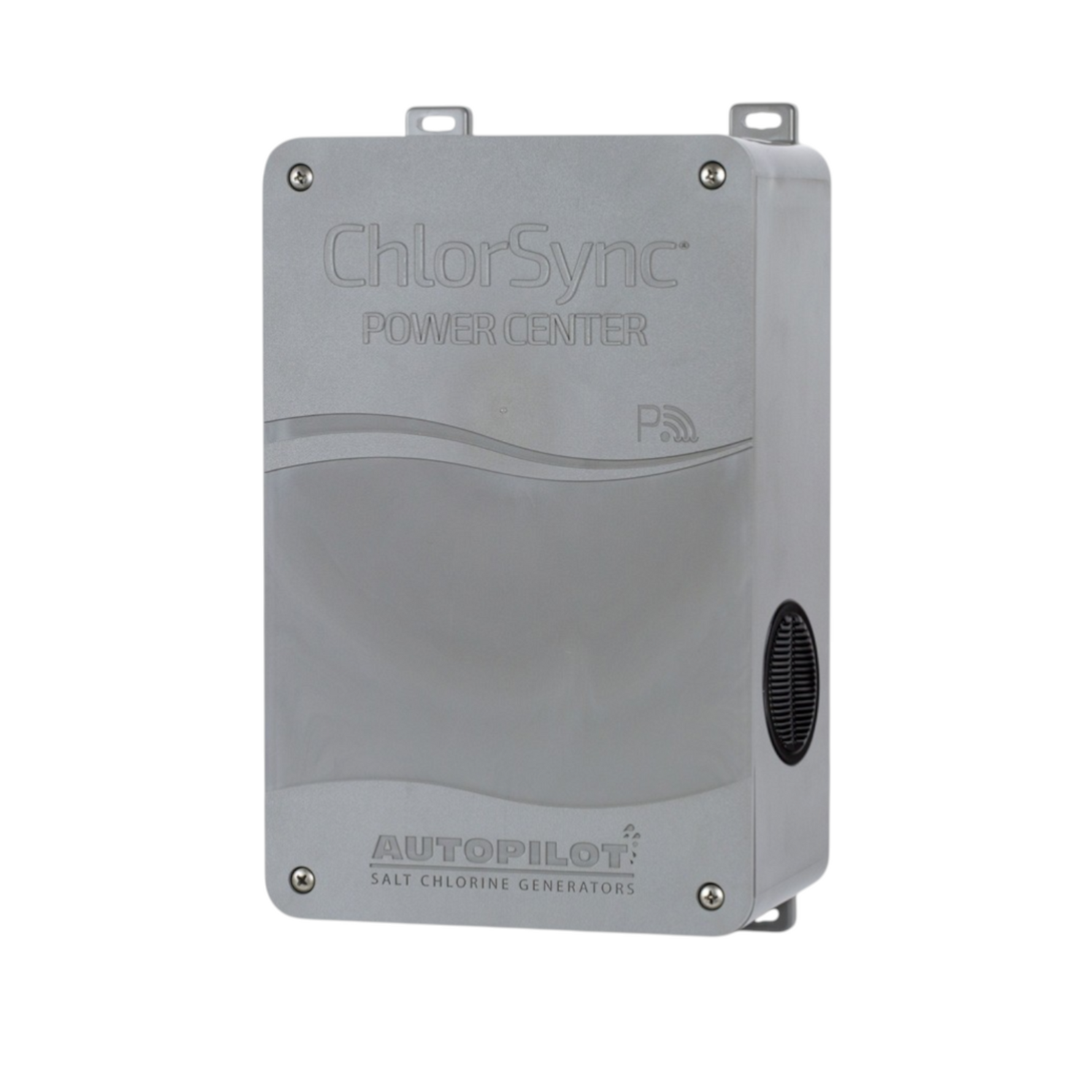 SaltPoolGuys.com AutoPilot ChlorSync Power Center ECPS0312 grey plastic enclosure for salt chlorine generators.