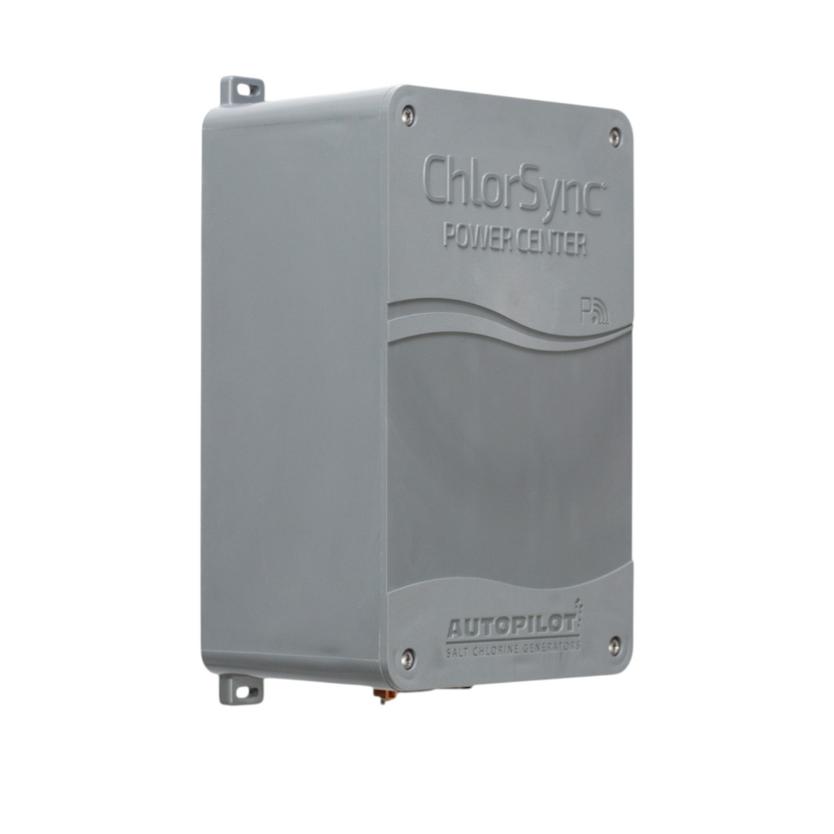 SaltPoolGuys.com grey plastic AutoPilot ChlorSync Power Center for salt chlorine generators. Compatible with 110/115 or 220/230 Volt.