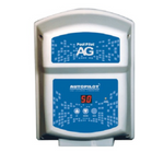 SaltPoolGuys.com AutoPilot Pool Pilot AG salt chlorine generator control box with digital display and buttons.