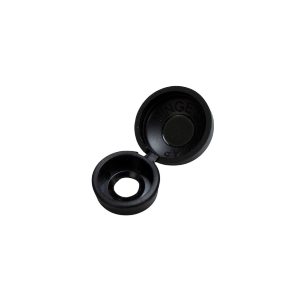 SaltPoolGuys.com black plastic fan grille screw caps for AquaCal 9002.