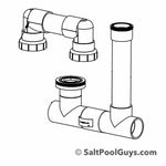 AutoPilot Pool Pilot Professional Manifold Bottom and Top Kit - 941-C