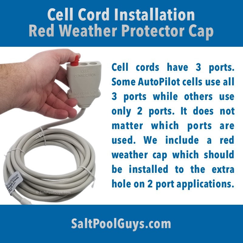 AutoPilot Pool Pilot Cell Cable 12' f/ Cubby, Nano & Total Control Models - 952