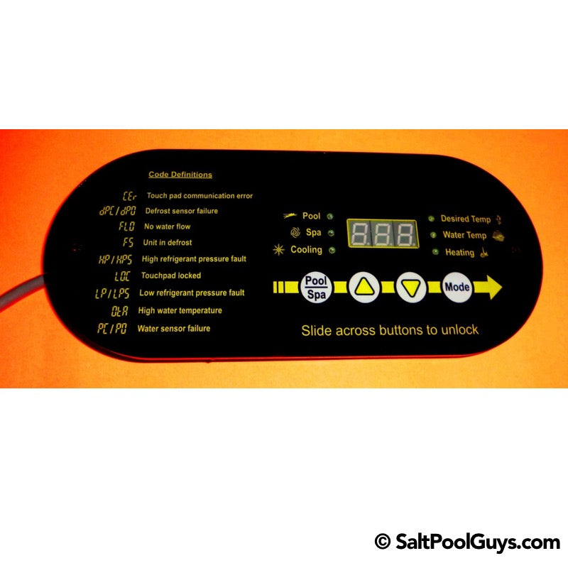 AquaCal Replacement Display - STK0185 (Replaces STA0108)